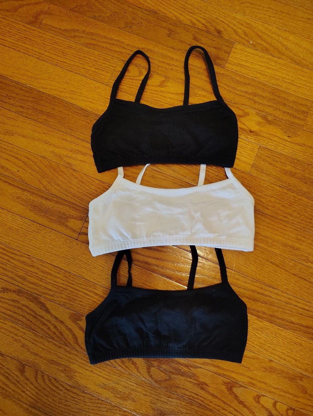 Zone Pro Black & White Seamless Bralette Set